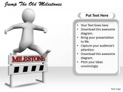 2413 jump the old milestones ppt graphics icons powerpoint
