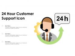 24 hour customer support icon