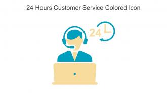24 Hours Customer Service Colored Icon In Powerpoint Pptx Png And Editable Eps Format