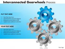 24 interconnected gearwheels process