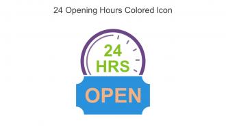 24 Opening Hours Colored Icon In Powerpoint Pptx Png And Editable Eps Format
