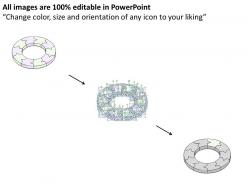 44799493 style division pie-donut 10 piece powerpoint presentation diagram infographic slide