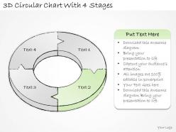 2502 business ppt diagram 3d circular chart with 4 stages powerpoint template