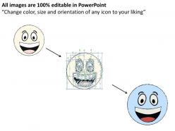 75509627 style variety 3 smileys 1 piece powerpoint presentation diagram infographic slide