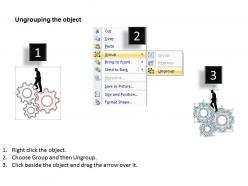 2502 business ppt diagram 3d man on turning gears powerpoint template