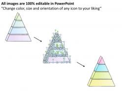 2502 business ppt diagram 4 staged triangle design for business powerpoint template