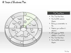 2502 business ppt diagram 8 steps of business plan powerpoint template