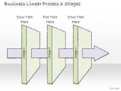 2502 business ppt diagram business linear process 3 stages powerpoint template
