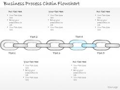 2502 business ppt diagram business process chain flowchart powerpoint template