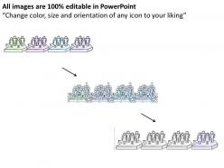 54581736 style linear single 4 piece powerpoint presentation diagram infographic slide
