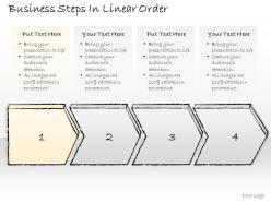 2502 business ppt diagram business steps in linear order powerpoint template
