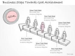 2502 business ppt diagram business steps towards goal achievement powerpoint template