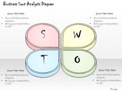 2502 business ppt diagram business swot analysis diagram powerpoint template