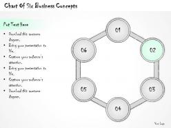 2502 business ppt diagram chart of six business concepts powerpoint template