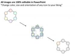 68147833 style cluster surround 6 piece powerpoint presentation diagram infographic slide