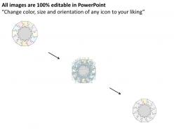 2502 business ppt diagram circualr business jigsaw chart powerpoint template