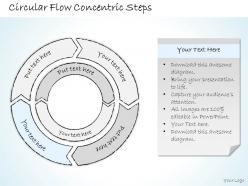 2502 business ppt diagram circular flow concentric steps powerpoint template