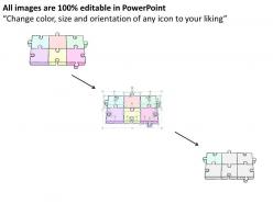 57194075 style puzzles matrix 1 piece powerpoint presentation diagram infographic slide
