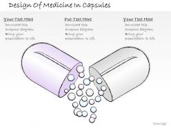 2502 business ppt diagram design of medicine in capsules powerpoint template