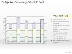 2502 business ppt diagram diagram showing sales trend powerpoint template
