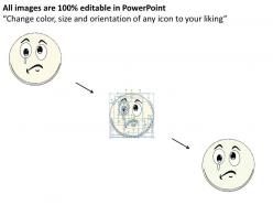 2502 business ppt diagram emoticon expressing sad face powerpoint template