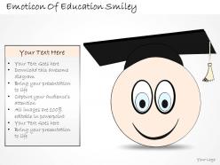 2502 business ppt diagram emoticon of education smiley powerpoint template