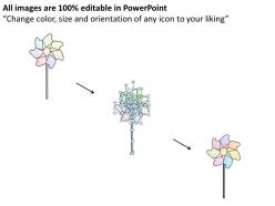 2502 business ppt diagram floral theme of green energy powerpoint template