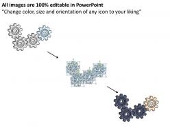 47919005 style variety 1 gears 4 piece powerpoint presentation diagram infographic slide