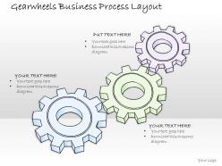 2502 business ppt diagram gearwheels business process layout powerpoint template