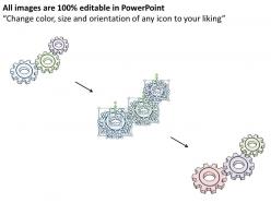 21635826 style variety 1 gears 3 piece powerpoint presentation diagram infographic slide
