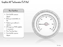 2502 business ppt diagram graphics of tachometer full dial powerpoint template