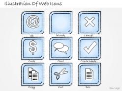 2502 business ppt diagram illustration of web icons powerpoint template
