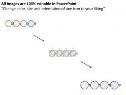 3908400 style linear single 4 piece powerpoint presentation diagram infographic slide