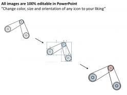 85605422 style variety 1 gears 2 piece powerpoint presentation diagram infographic slide