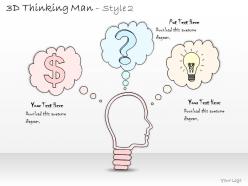 2502 business ppt diagram man thinking of business ideas powerpoint template