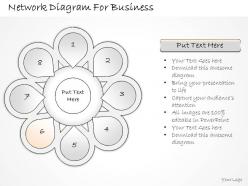 2502 business ppt diagram network diagram for business powerpoint template