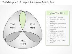 2502 business ppt diagram overlapping shapes as venn diagram powerpoint template