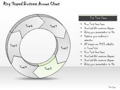 2502 business ppt diagram ring shaped business arrows chart powerpoint template