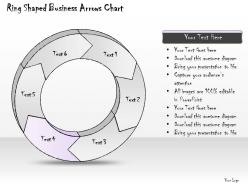 2502 business ppt diagram ring shaped business arrows chart powerpoint template