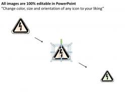 2502 business ppt diagram road signs for traffic control powerpoint template