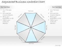 2502 business ppt diagram segmented business umbrella chart powerpoint template