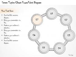 2502 business ppt diagram seven topics chart powerpoint diagram powerpoint template
