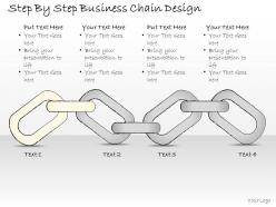 70222221 style variety 1 chains 4 piece powerpoint presentation diagram infographic slide