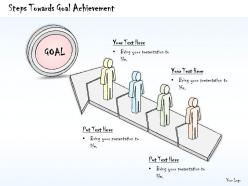 2502 business ppt diagram steps towards goal achievement powerpoint template