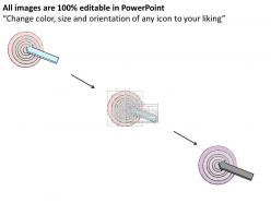 11723431 style circular bulls-eye 1 piece powerpoint presentation diagram infographic slide