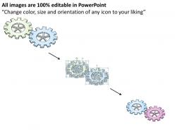 57749104 style variety 1 gears 2 piece powerpoint presentation diagram infographic slide
