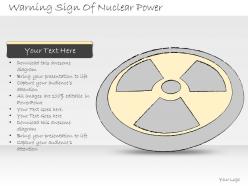 2502 business ppt diagram warning sign of nuclear power powerpoint template