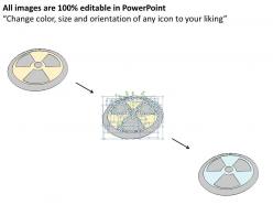 2502 business ppt diagram warning sign of nuclear power powerpoint template