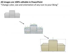 73595276 style variety 3 podium 3 piece powerpoint presentation diagram infographic slide