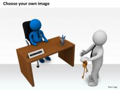 2513 3d man giving keys to manager ppt graphics icons powerpoint